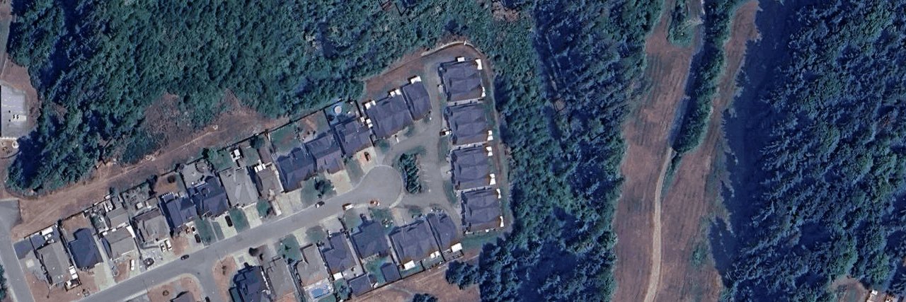 College View Heights aerial view