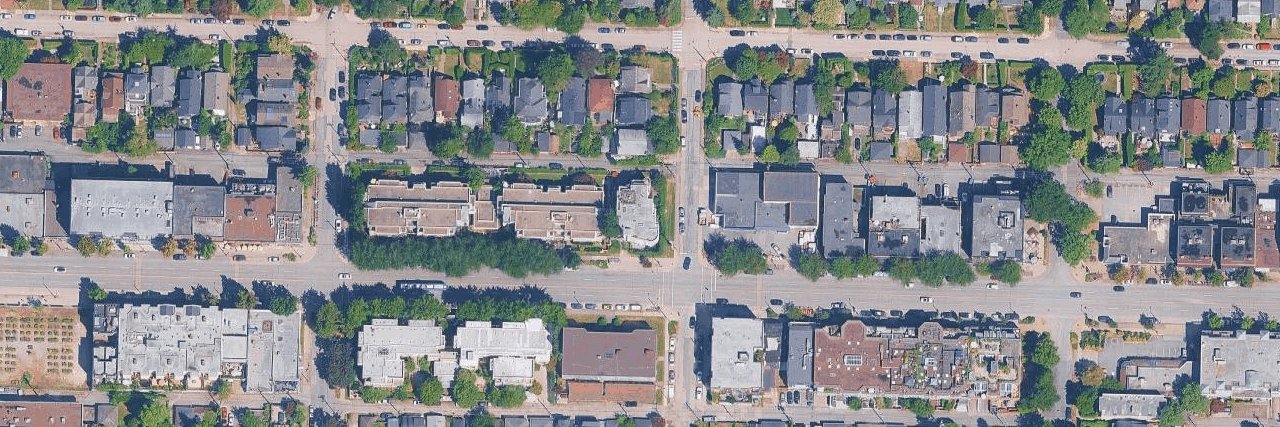 Collingwood Place aerial view