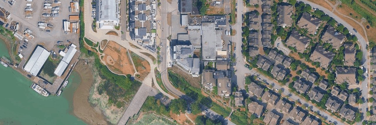 The Shore aerial view