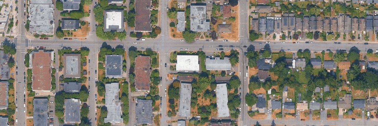 The Lincoln aerial view