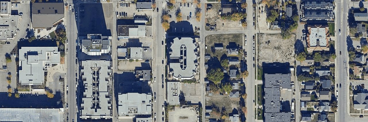 aerial view