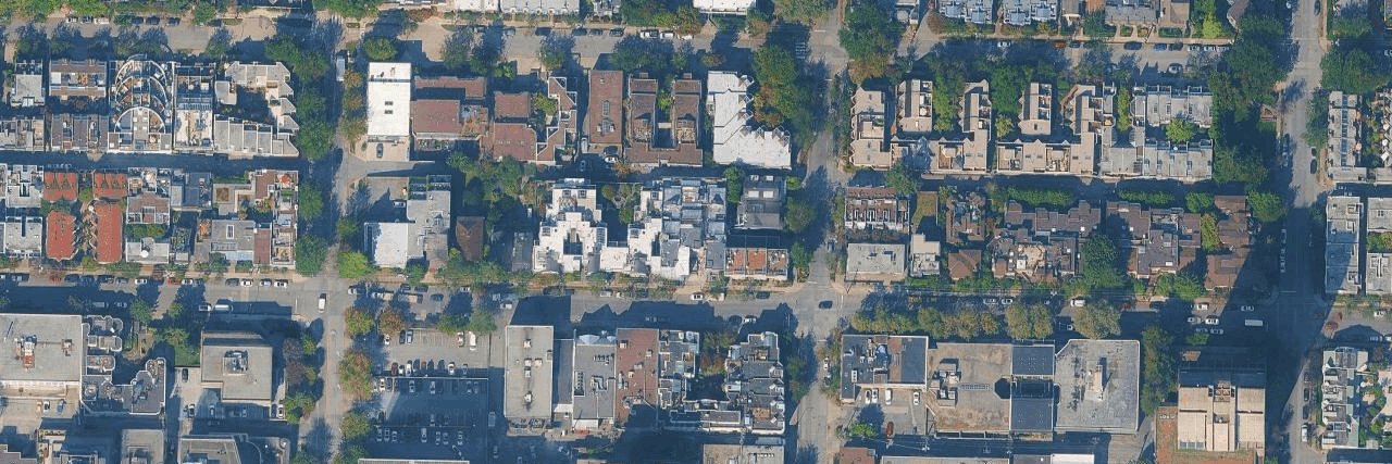 aerial view