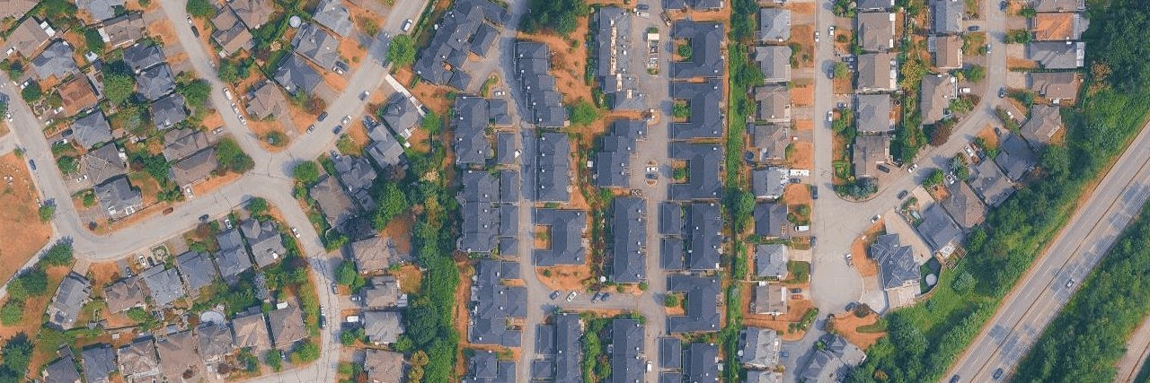 The Uplands aerial view