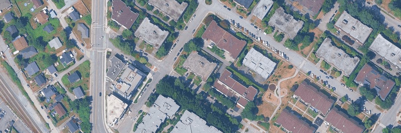 Dorset Manor aerial view