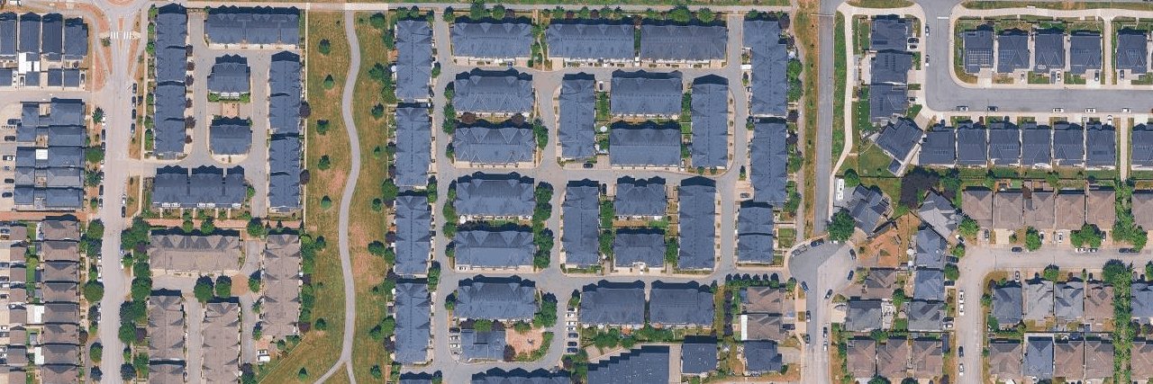 Uptown aerial view