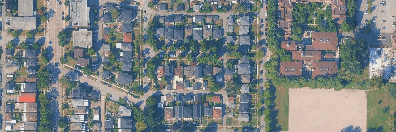 aerial view
