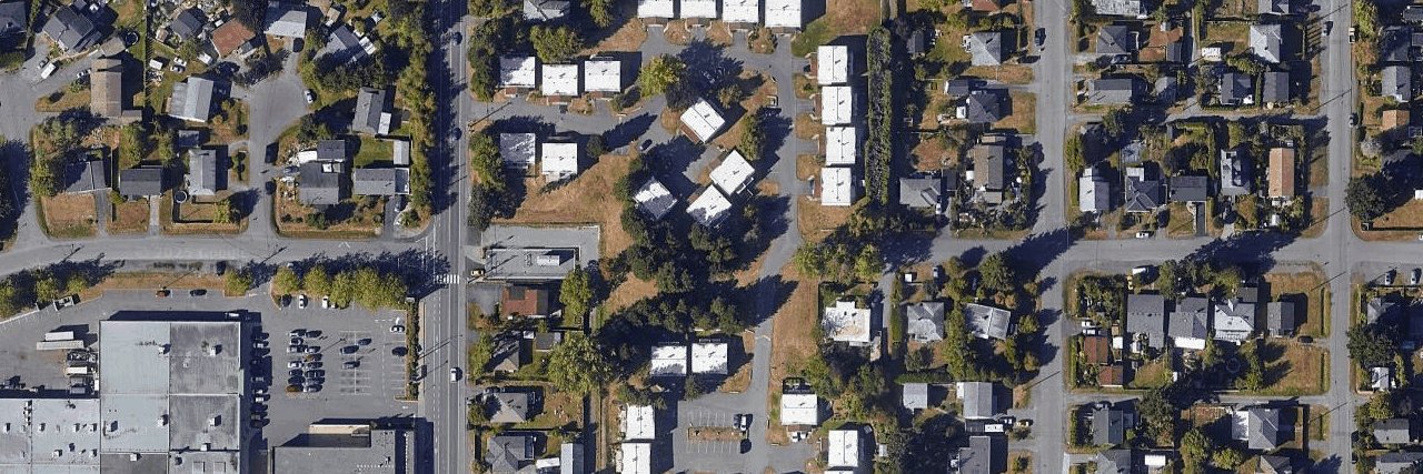 Peartree Meadows aerial view