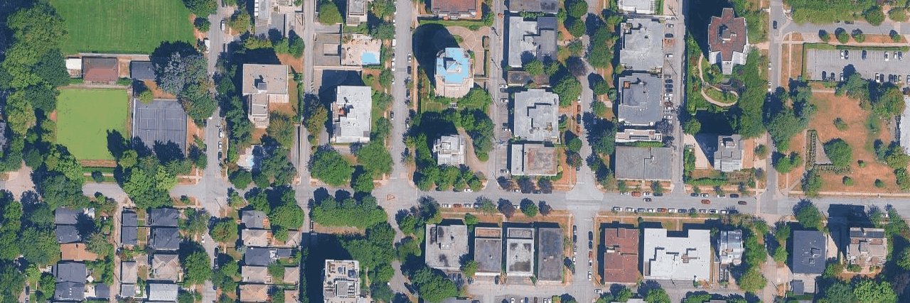 Cavendish Court aerial view