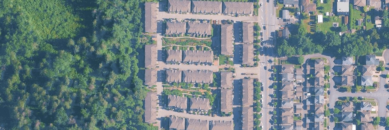 Albion Station aerial view