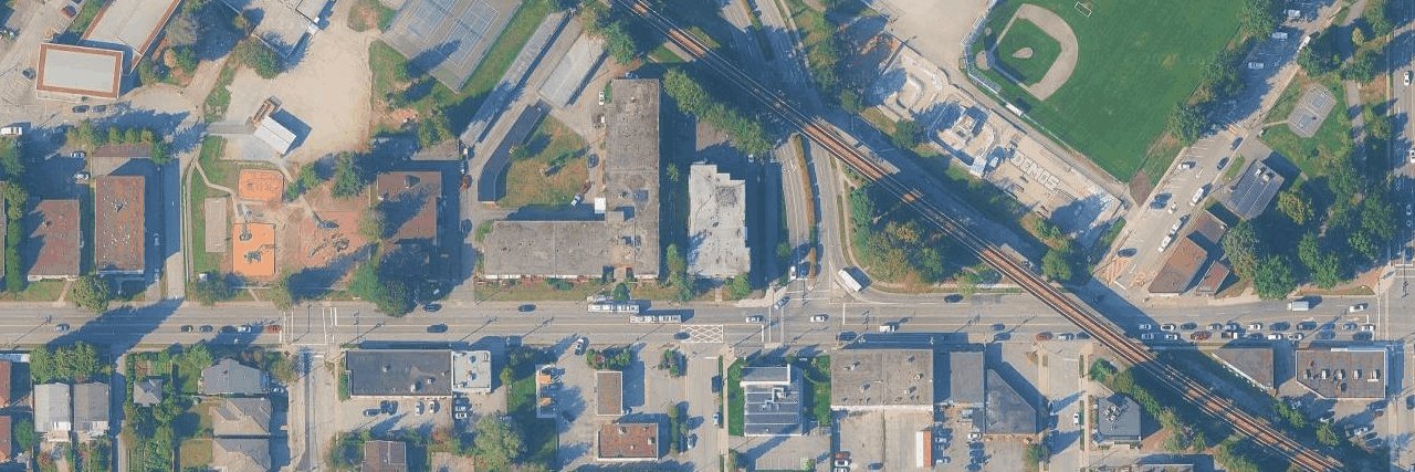 The Imperial aerial view