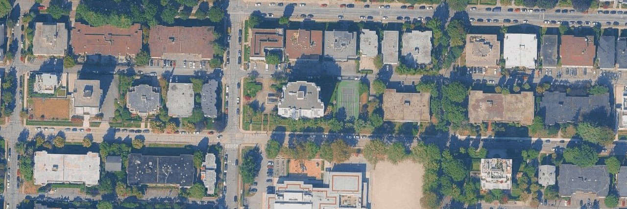 Shaughnessy Gate aerial view