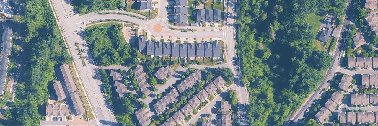 Highfield aerial view