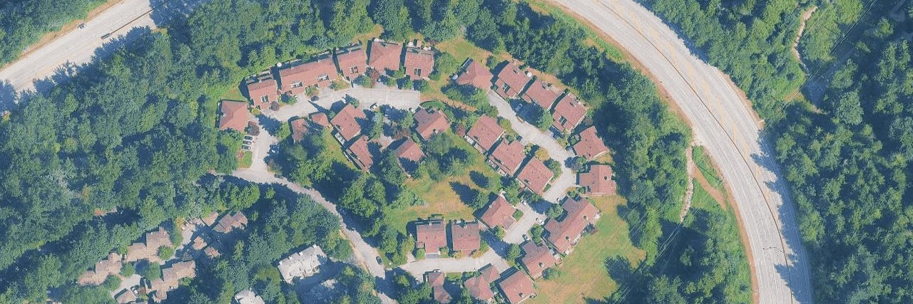 Willowleaf Place aerial view