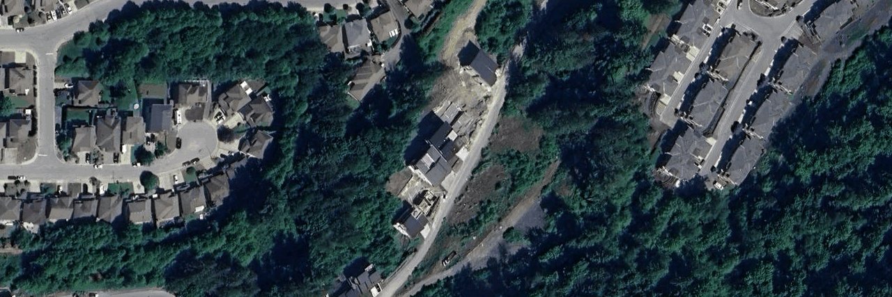 Forest Homes aerial view