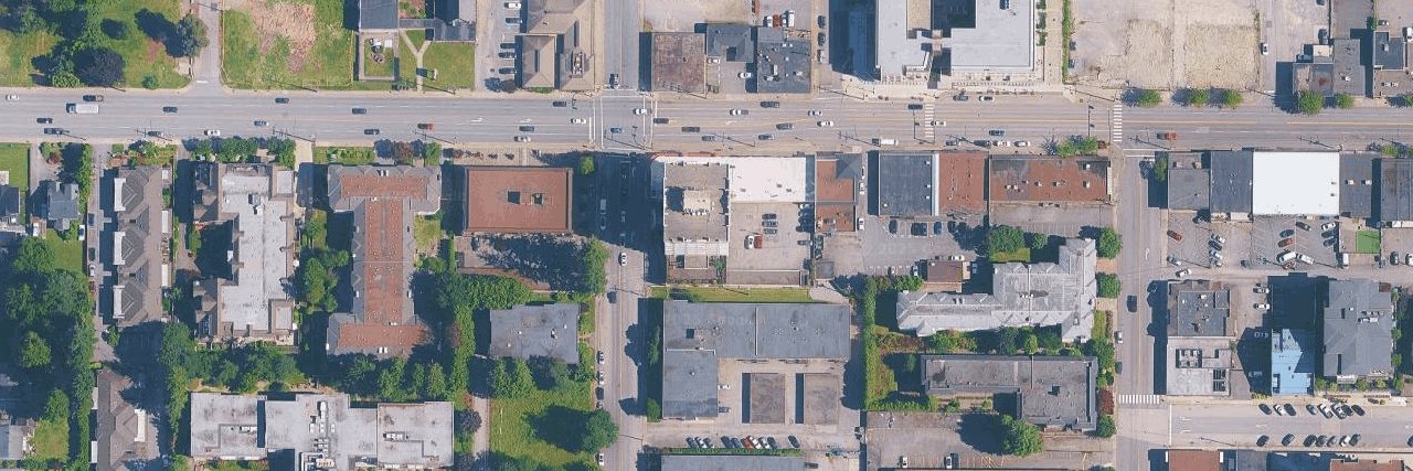 Gordon Towers aerial view