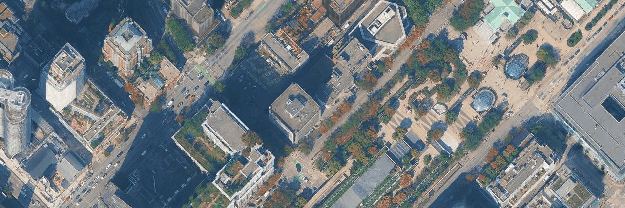 Chancery Place aerial view