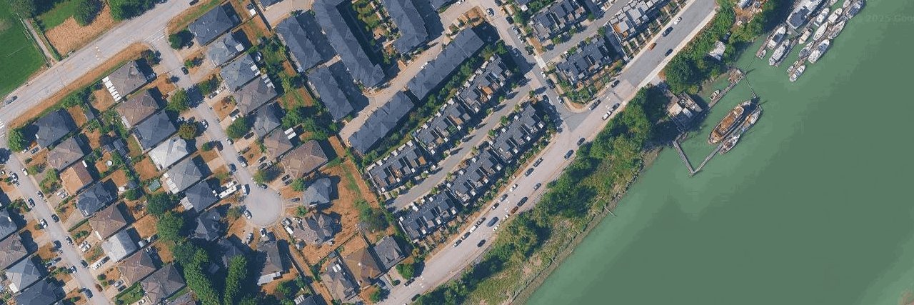 River's Walk aerial view