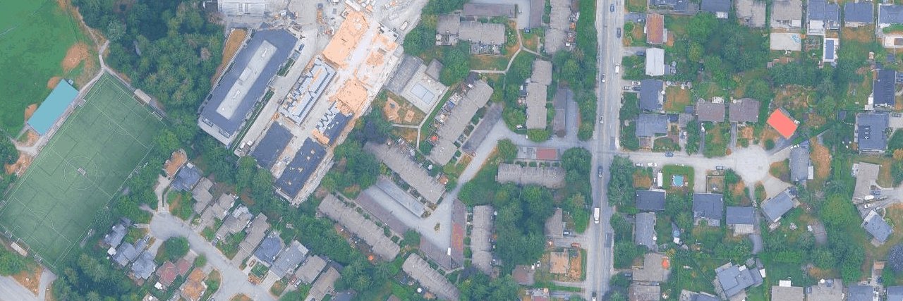 Yorkwood Park aerial view