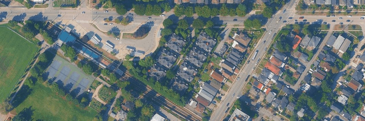 aerial view