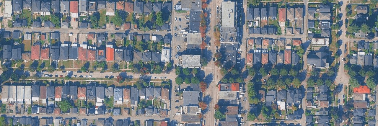 Fraser & 27th aerial view