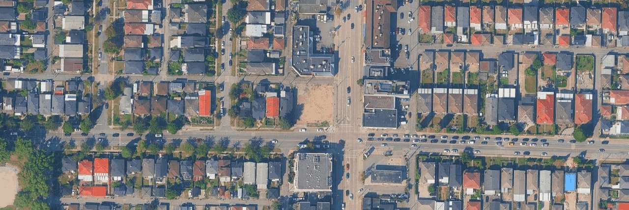 aerial view
