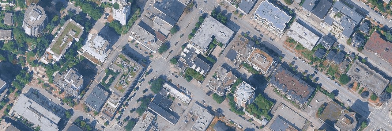 Two-One-Two Lonsdale aerial view