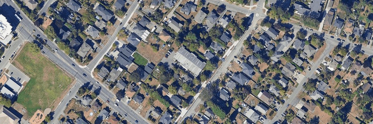 The Hearthstone aerial view