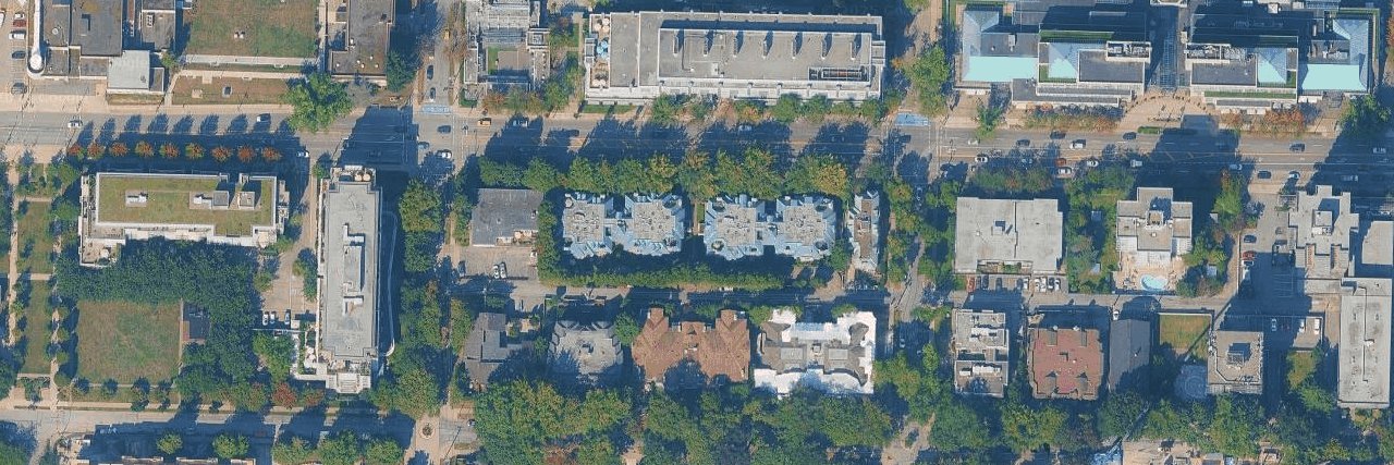 Connaught Gardens aerial view