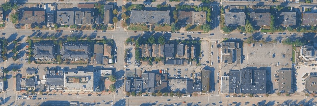 Albert Court aerial view