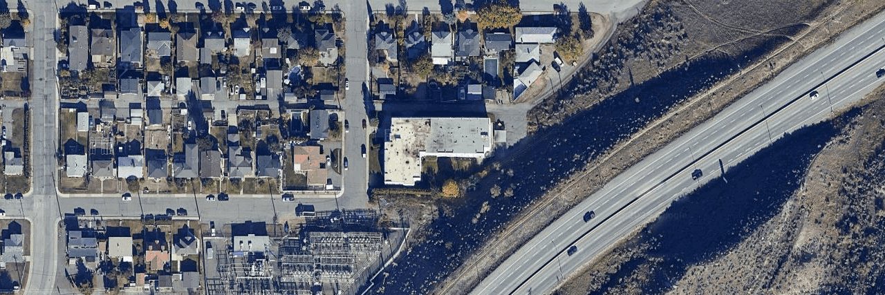 aerial view