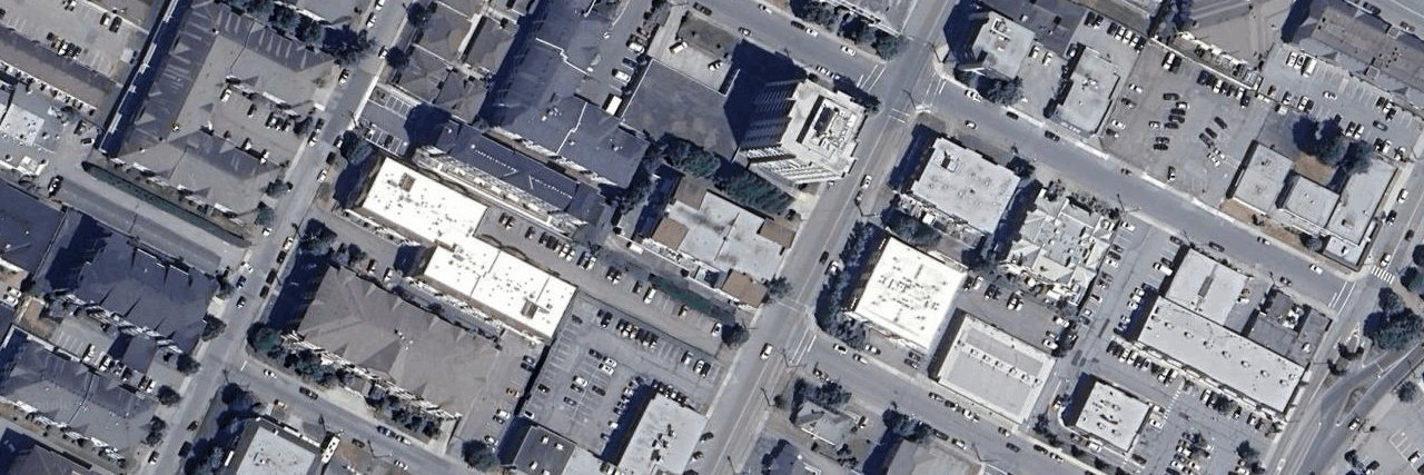 Ridgewood Court aerial view