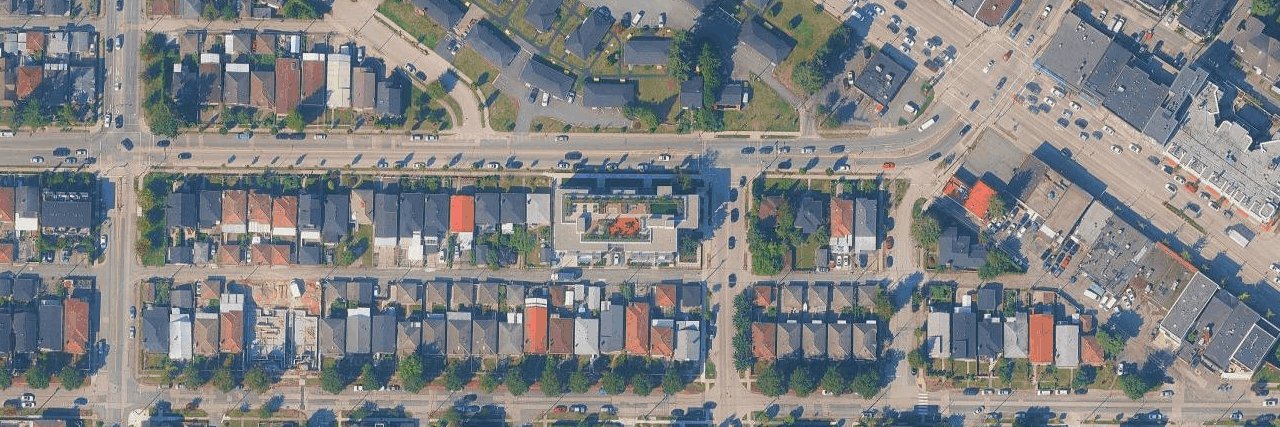 aerial view