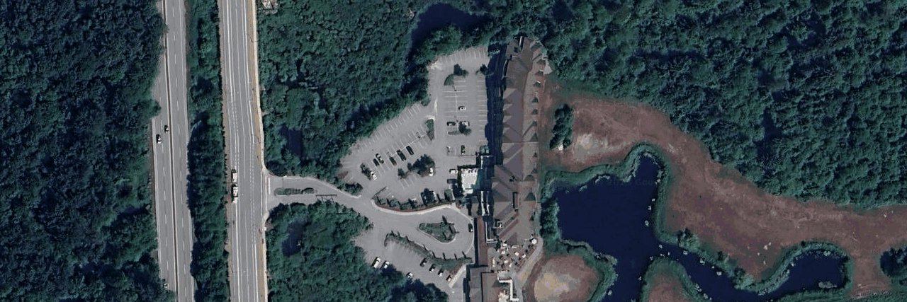 Executive Suites Hotel aerial view