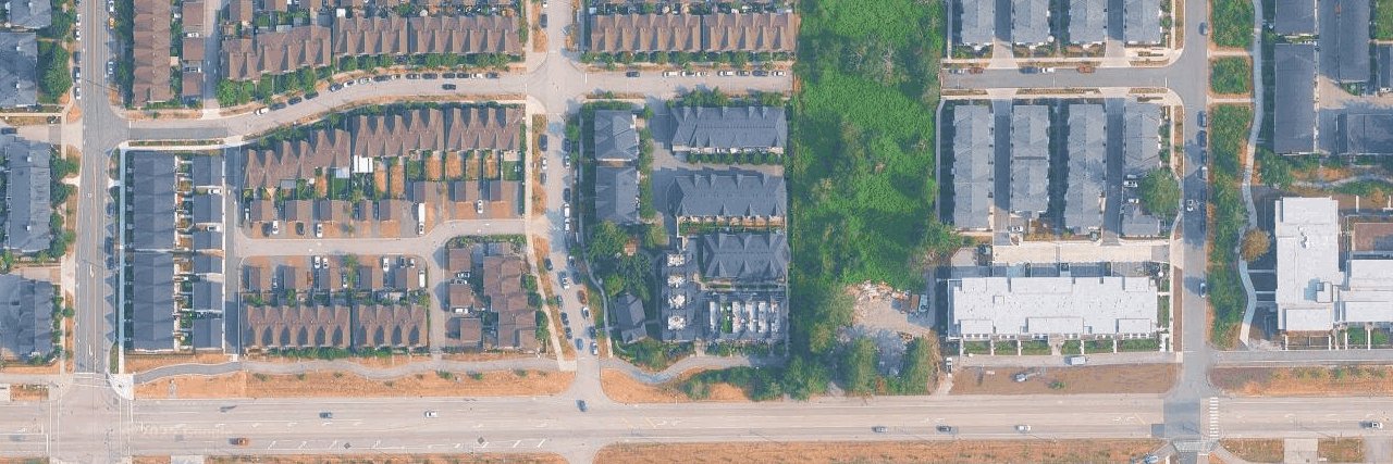 Notting Hill aerial view