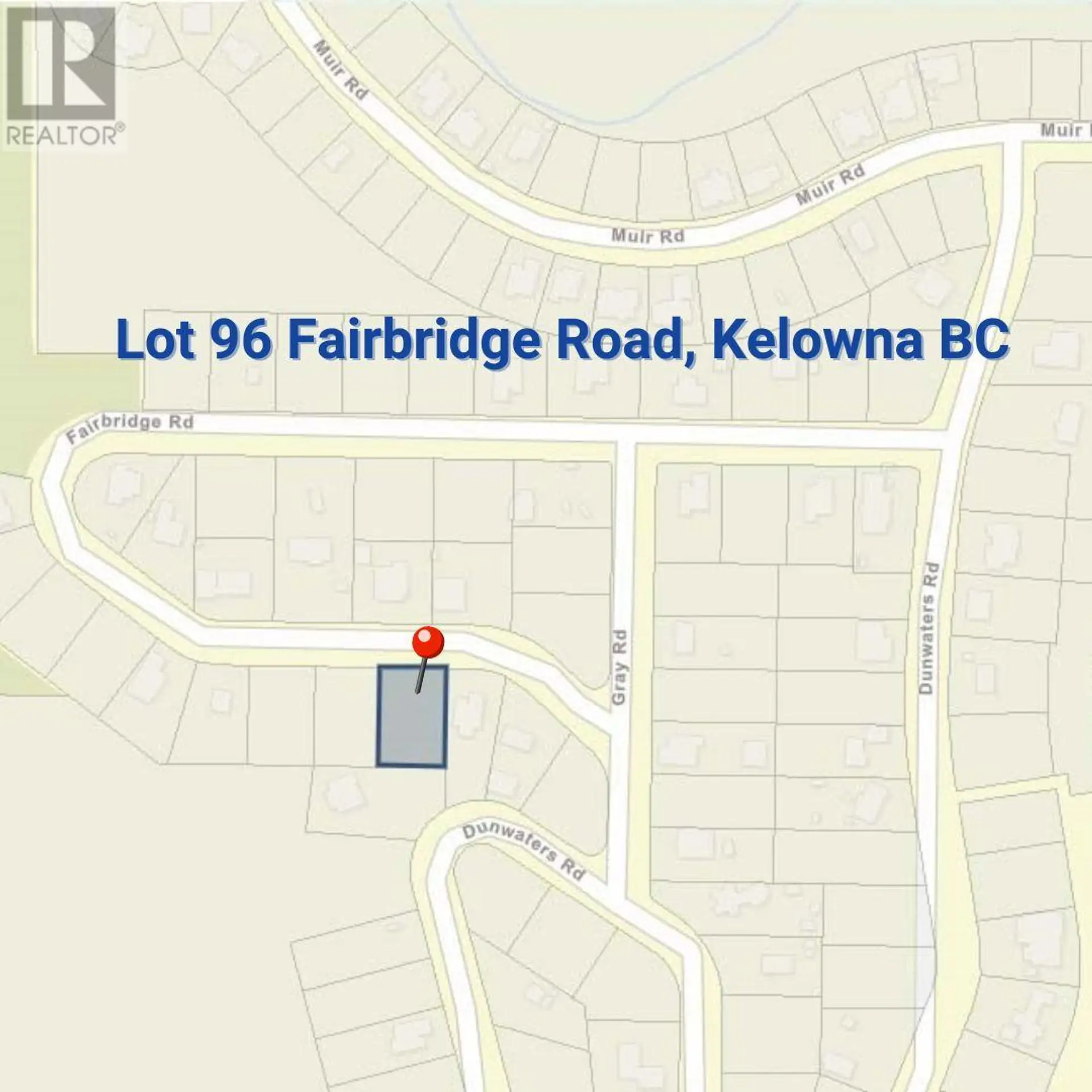 Property at LOT 96 FAIRBRIDGE ROAD, Kelowna, BC