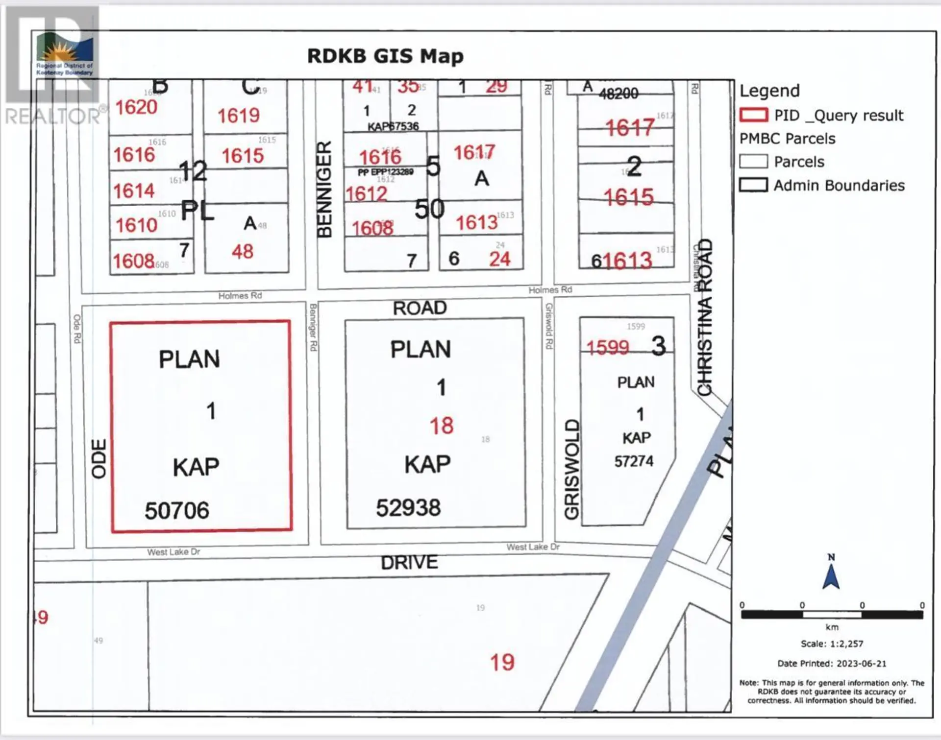 Property at LOT 1 WEST LAKE DRIVE, Christina Lake, BC