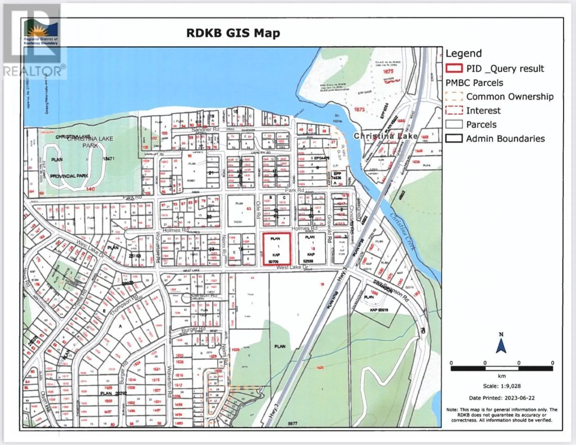 Property at LOT 1 WEST LAKE DRIVE, Christina Lake, BC