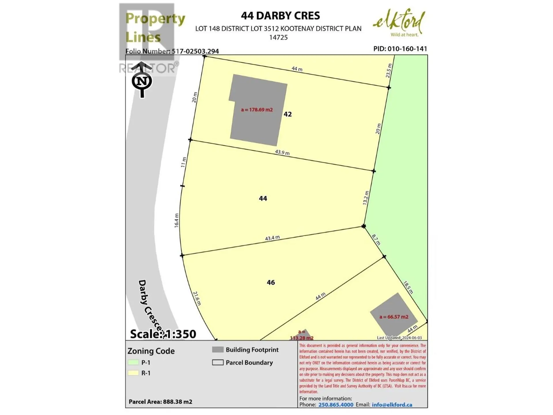 Property at 44 DARBY CRESCENT, Elkford, BC