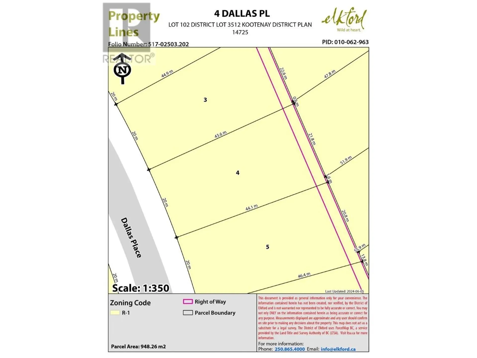 Property at 4 DALLAS PLACE, Elkford, BC