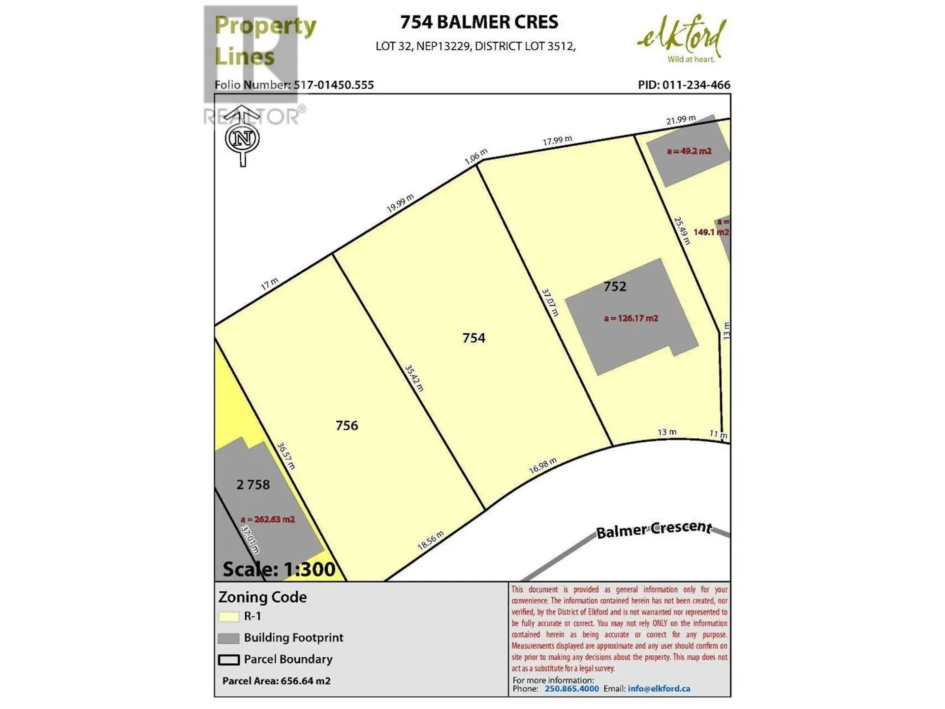 Property at 754 BALMER CRESCENT, Elkford, BC