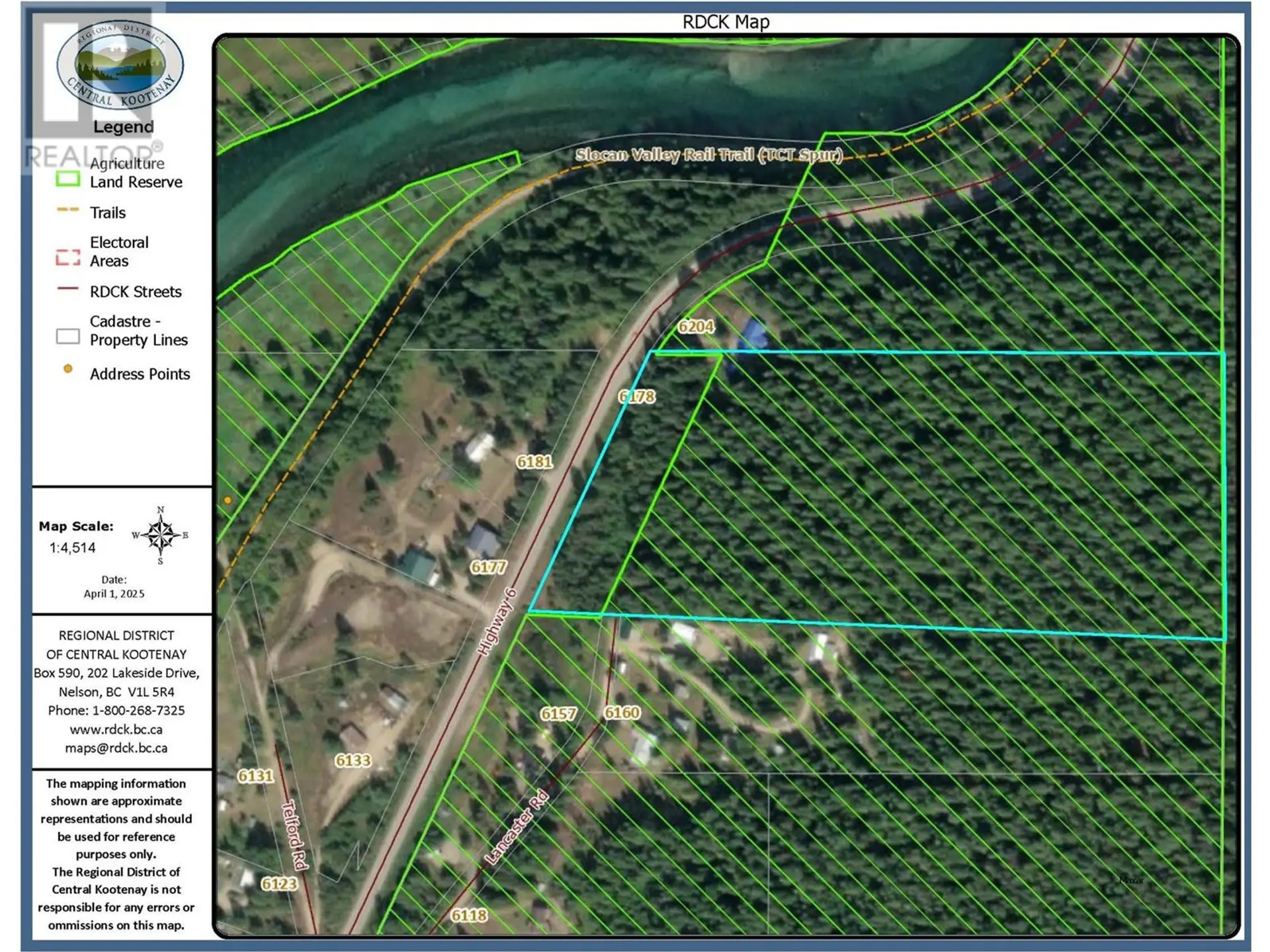 Property at LOT C LANCASTER ROAD, Winlaw, BC