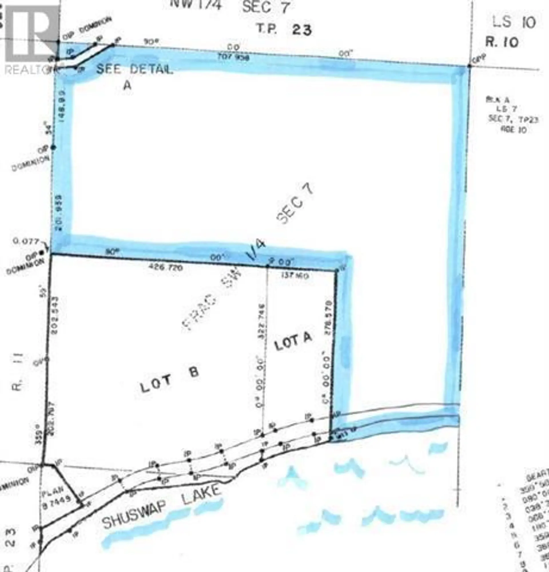 Property at PARTSW1/4 SQUILAX-ANGLEMONT ROAD, Celista, BC