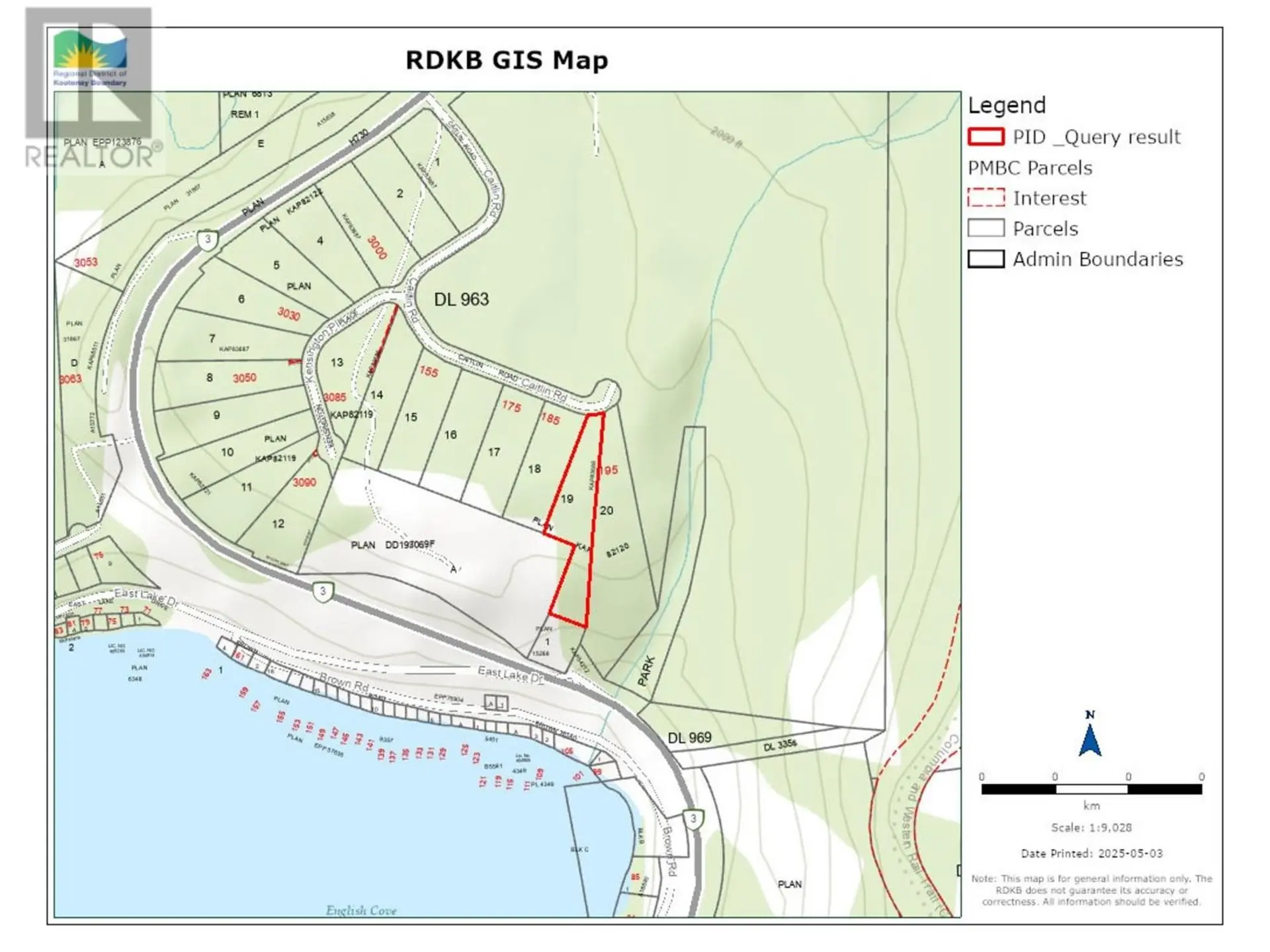 Property at LOT 19 CAITLIN ROAD, Christina Lake, BC