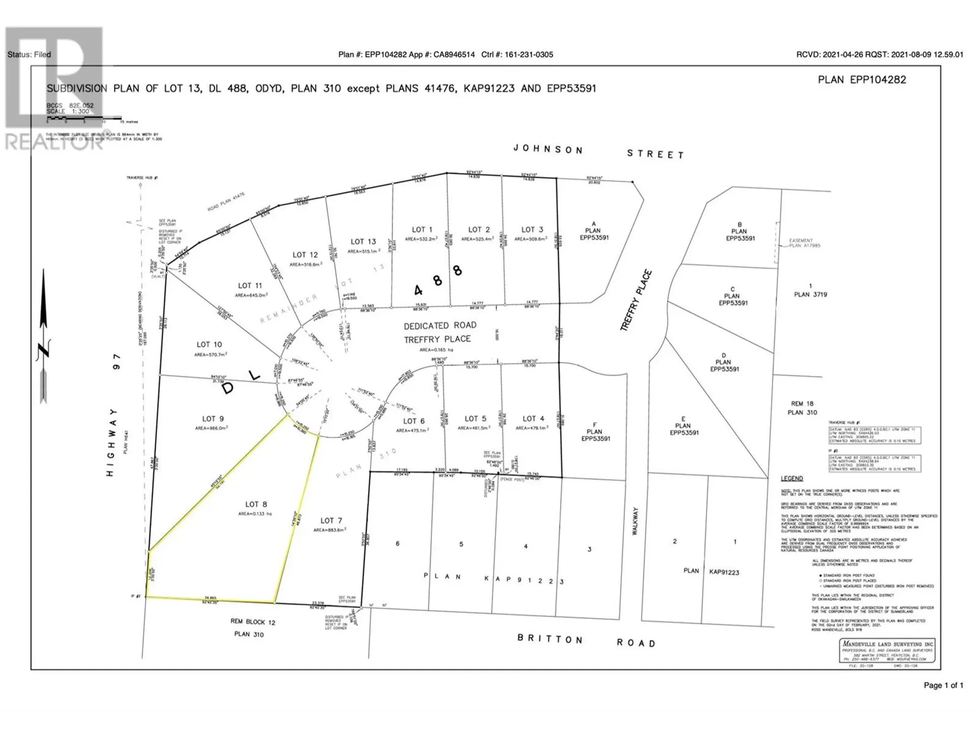 Property at 1727 TREFFRY PLACE, Summerland, BC