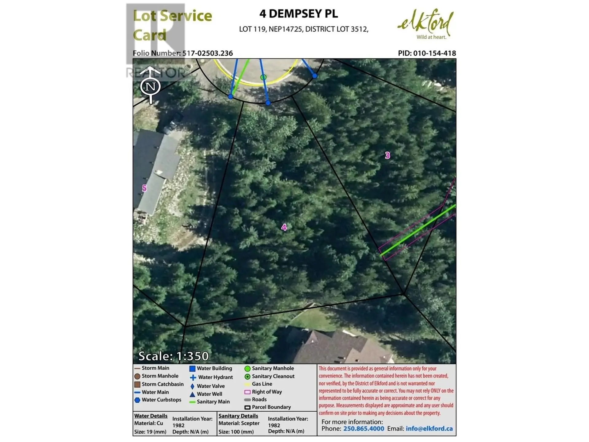 Property at 4 DEMPSEY PLACE, Elkford, BC