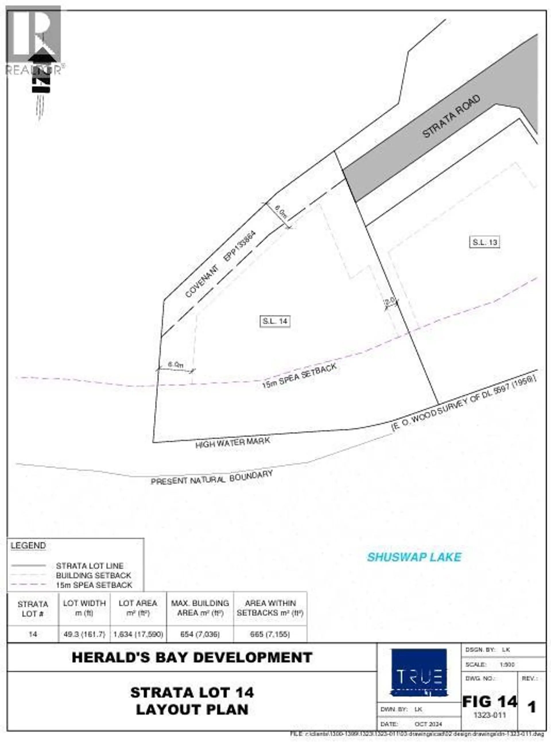 Property at 5120 SUNNYBRAE-CANOE POINT ROAD LOT# 14, Sunnybrae, BC
