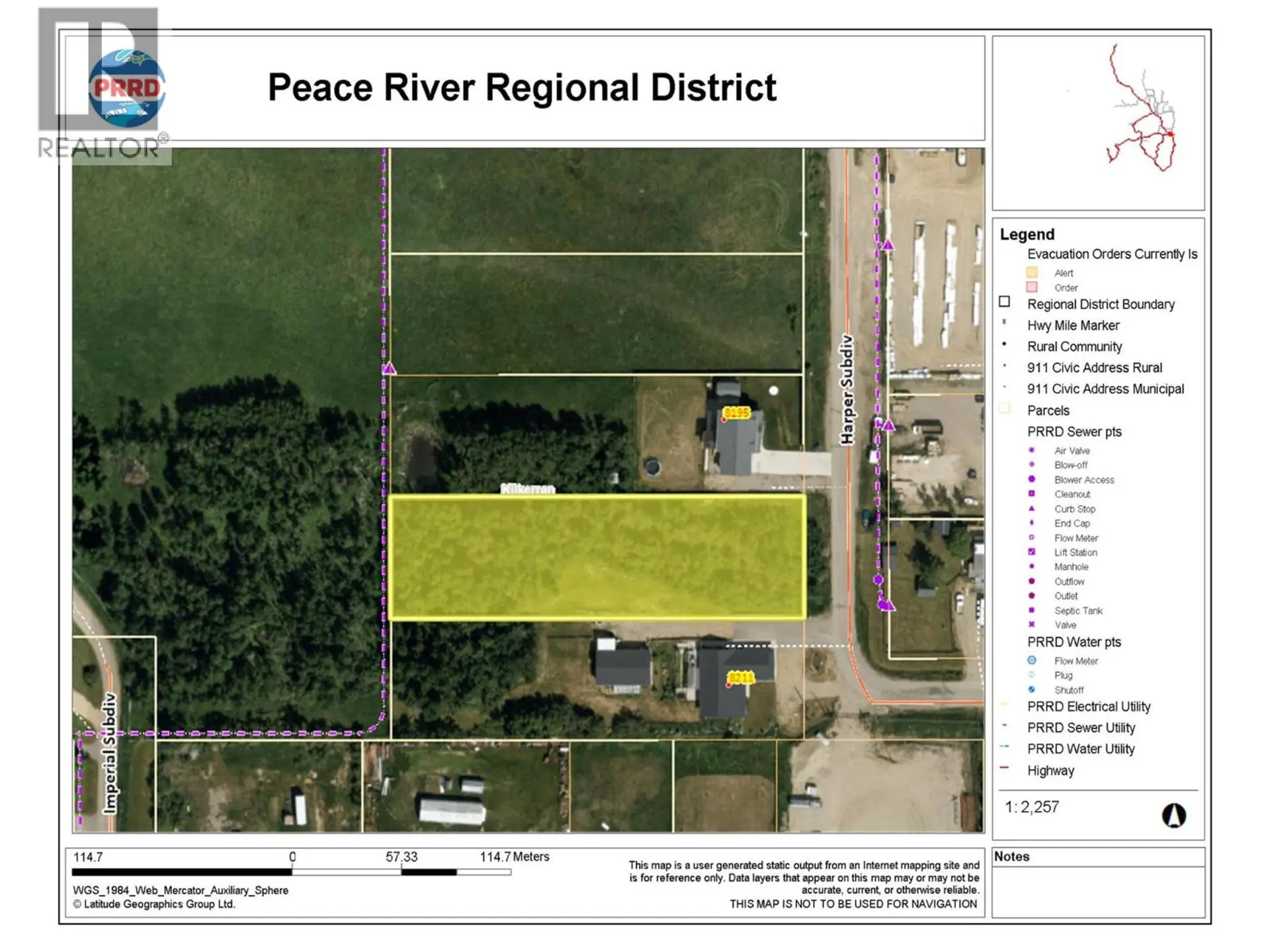 Property at LOT 2 HARPER SUBDIVISION, Dawson Creek, BC