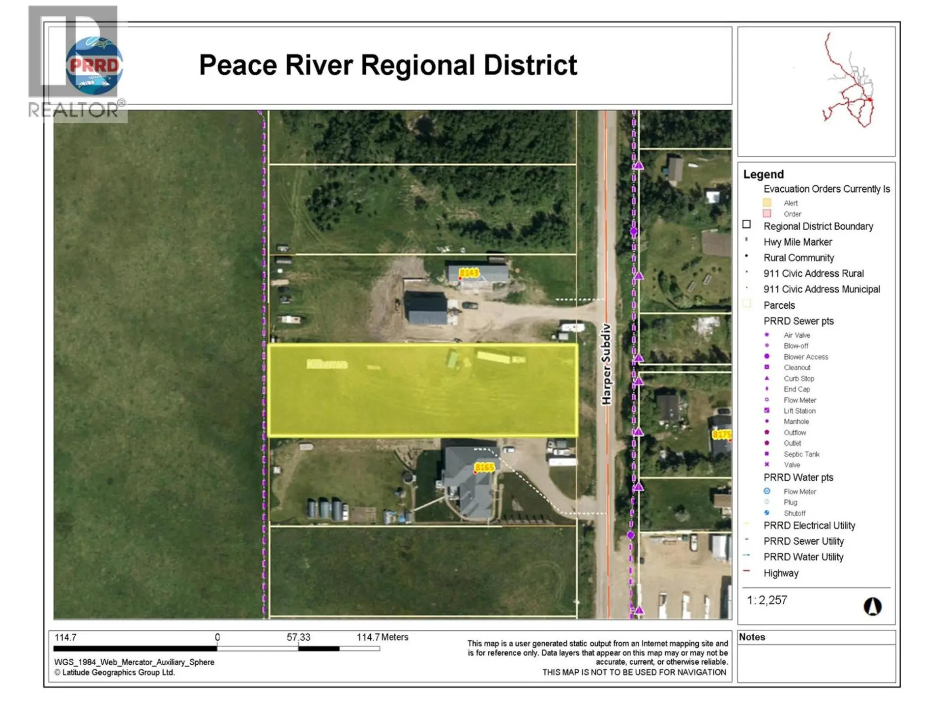 Property at LOT 7 HARPER SUBDIVISION, Dawson Creek, BC
