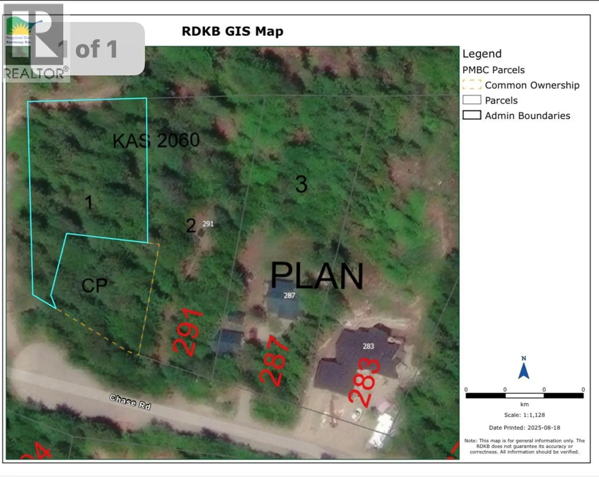 Property at LOT 1 CHASE ROAD, Christina Lake, BC