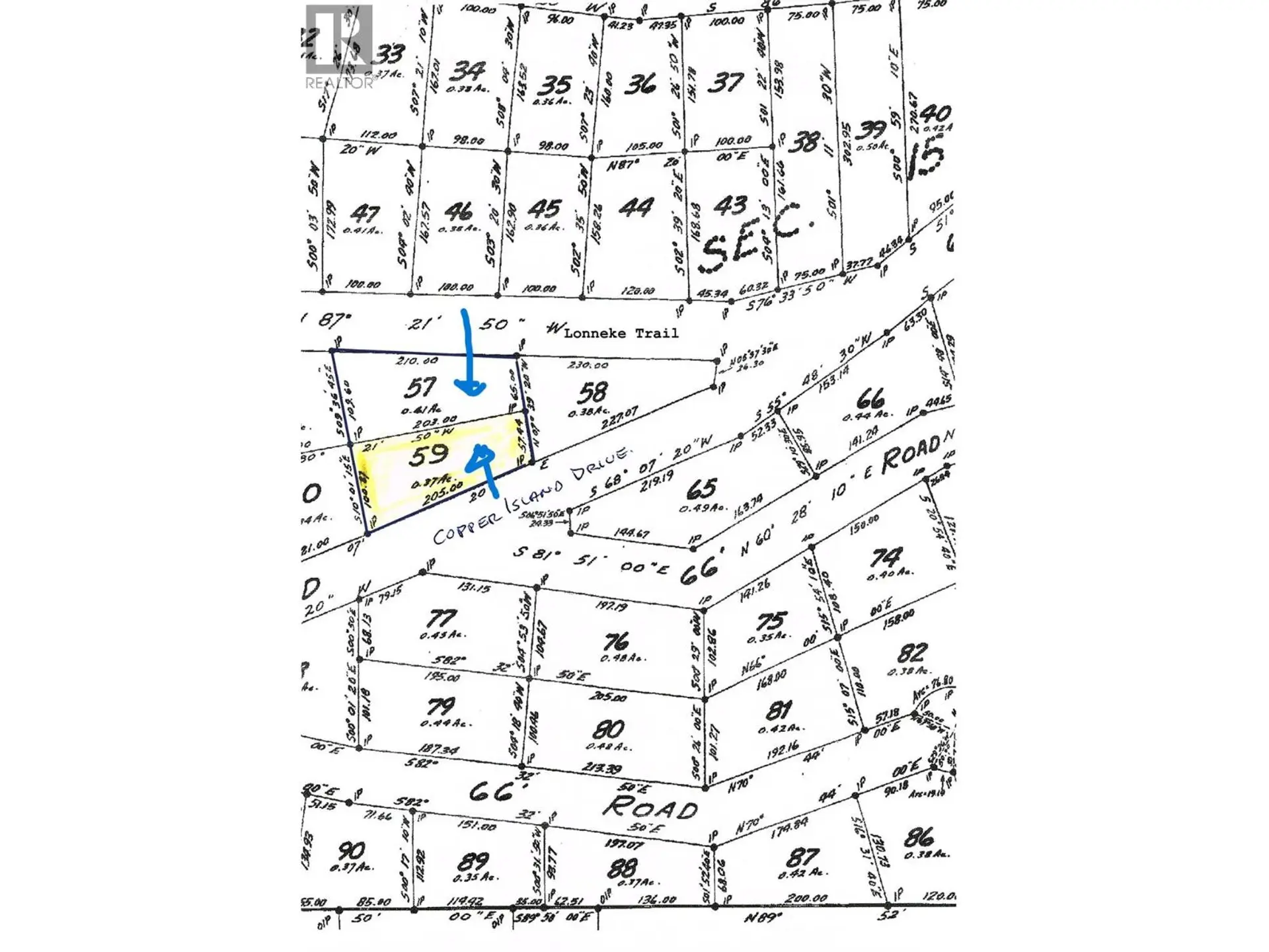 Property at LOT 59 COPPER ISLAND DRIVE, Anglemont, BC